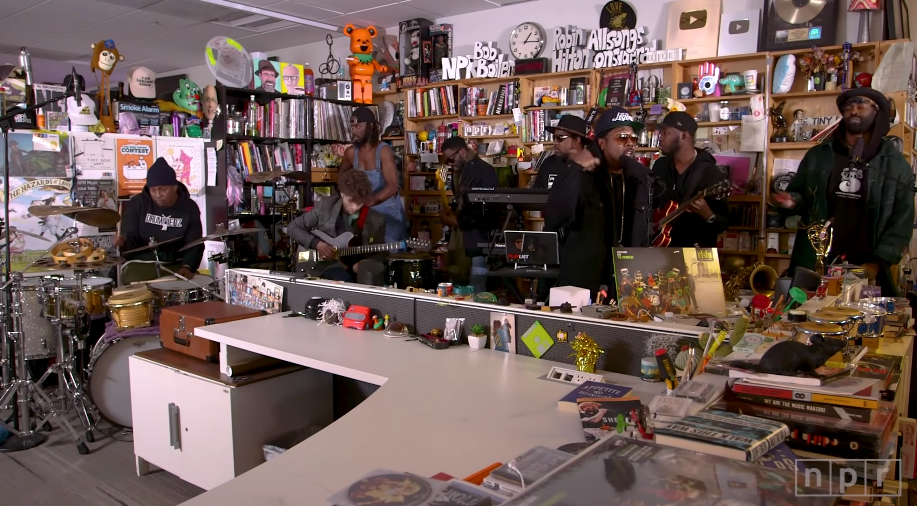 Chris Dave And The Drumhedz (Feat Elzhi) : NPR Music Tiny Desk Concert